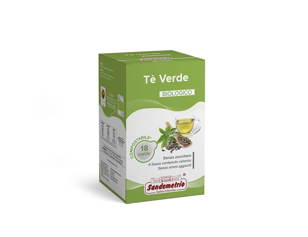 Tè verde Bio - 18 cialde